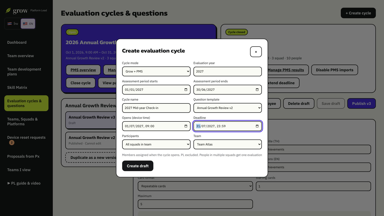 Creating a cycle.